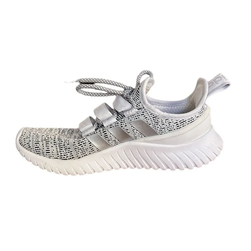 Adidas Kaptir 1.0 Sneakers Grey White Metallic Silver Men’s Size 7.5